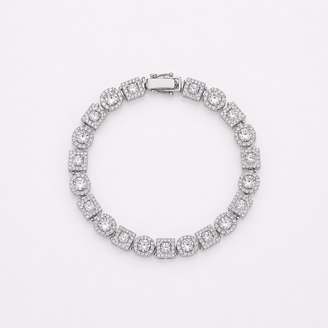 Bracelet "Prism" - en moissanite