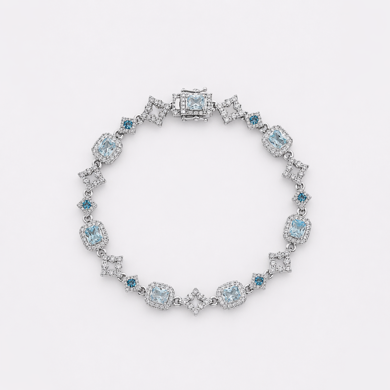 Bracelet "Titan" en moissanite - 14mm