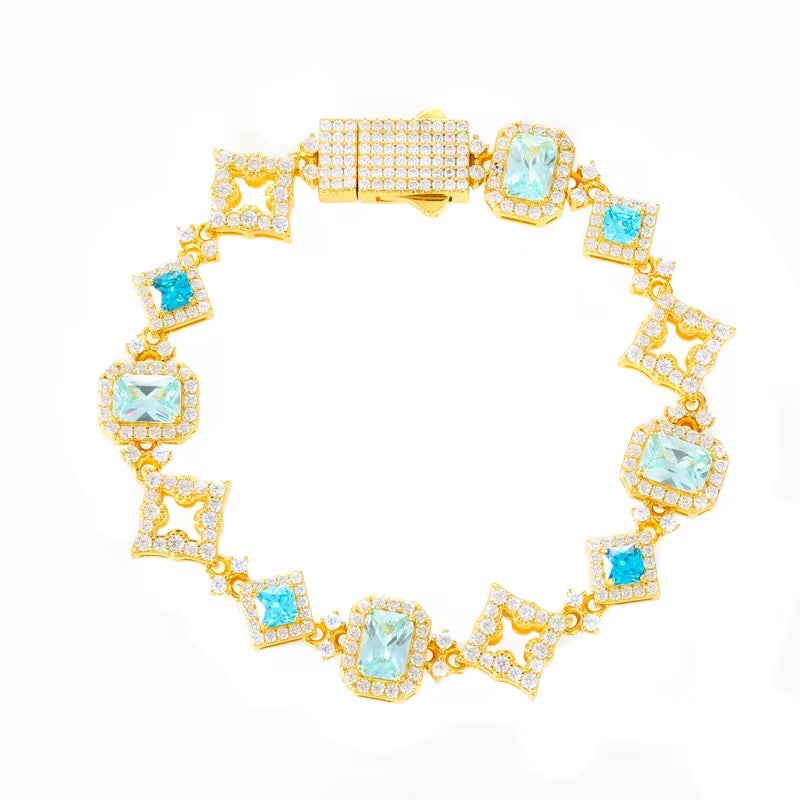 Bracelet "Titan" en moissanite - 14mm