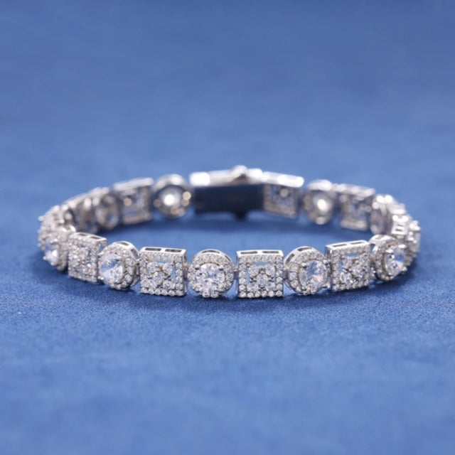 Bracelet "Prism" - en moissanite